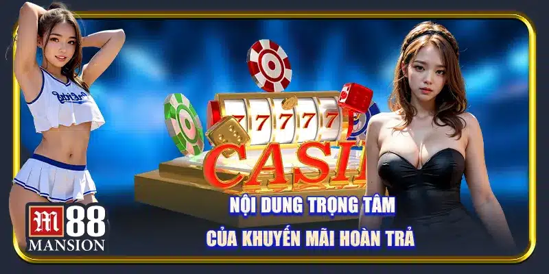 Nội dung trọng tâm của khuyến mãi hoàn trả 